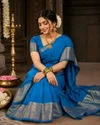 Ambrapali By Aab Mercerised Silk Occasion Wear Saree